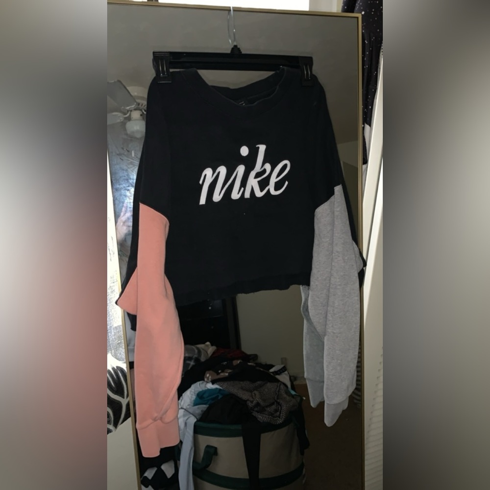Nike long sleeve croptop